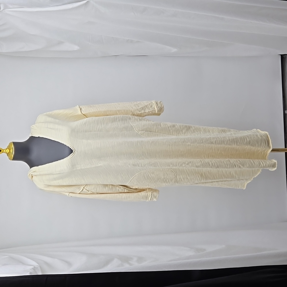 FP Movement Free People Womens Hooded Pullover Beach Raw Hem Dress Size M